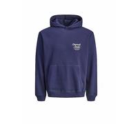 JACK & JONES Jornorrebro Typo Back Sweat Hood Sn