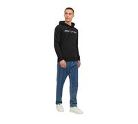 Jack & Jones Kapuzensweatshirt mit Logo in Black L Regular Fit