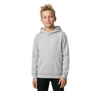 Logo Kapuzenpullover Boys 128 Grau
