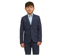Jack & Jones Sakko JPRSOLAR Slim Fit Jungen Blau Gr. 158 – elastisch, pflegeleicht