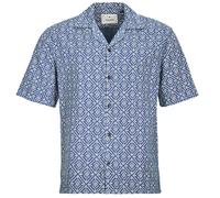 Jack & Jones Kurzarm Hemdbluse JPRBLUVINCENT in Marine EU S