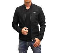 JACK & JONES Lederjacke stilvolle Bikerjacke aus Kunstleder