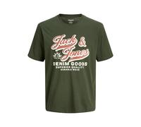 JACK & JONES Jjelogo Tee Ss O-Neck 2 Col Aw25 Sn