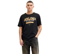 Jack & Jones Shirt "Logo" in Schwarz - Größe M | Herren Plussize