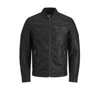 JACK & JONES Male Bikerjacke in Lederoptik Bikerjacke in Lederoptik