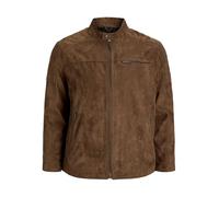 Jack & Jones Rocky Ket Jacke 7XL Cognac / Pattern Fake Suede