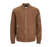 JACK & JONES JJEROCKY FAUX SUEDE BOMBER