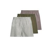 Jack & Jones Milano Boxershorts 3 Einheiten XL Dusty Olive / City Skyline / Dusty Olive Striped