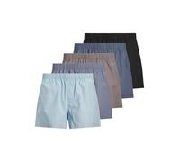 Jack & Jones Milano Boxershorts 5 Einheiten (Herstellerartikelnummer: 12281679-ChambrayBlue/Troposphere/CitySkyline/Naval/Black-M)