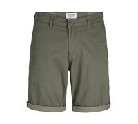 Regular Fit Chino Shorts S Grün