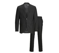 Anzug JACK & JONES PLUSSIZE "JPRFRANCO SUIT NOOS PLS" Gr. 72, N-Gr, schwarz (black) Herren Anzüge (28478061-72) black