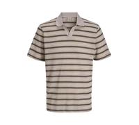 JACK & JONES Male Gestricktes Hemd Gestreift Gestricktes Hemd