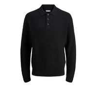 JACK & JONES Male Gestricktes Polo Einfarbig Gestricktes Polo