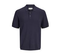 JACK & JONES Male Gestricktes Polo Einfarbig Gestricktes Polo