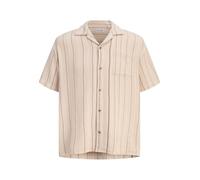 Jack & Jones Ebradley Striped Resort Kurzarmhemd XL Moonbeam
