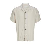 Jack & Jones Jeff Solid Resort Kurzarmhemd 3XL Moonbeam