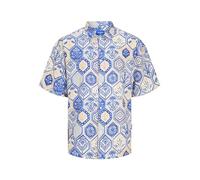 JACK & JONES Male Hawaii-Hemd Wide Fit Hawaii-Hemd