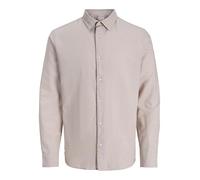 Jack & Jones Ebreeze Linen Blend Langarmhemd 4XL String