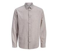 JACK & JONES Male Hemd Regular Fit Hemd | Regular Fit, Langarm, Fashion, Bei max. 40°C im schongang waschen