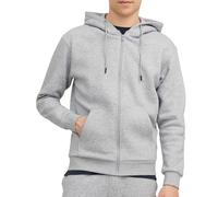 JACK & JONES Male Hoodie mit Reißverschluss Basic