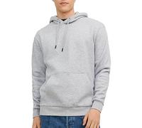 Jack & Jones Bradley Hoodie Grau XL Mann (Herstellerartikelnummer: 12249340-Light Grey Melange-XL)
