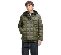 Outdoorjacke JACK & JONES "JJEBROOK REVERSIBLE JACKET SN", Herren, Gr. XS, schwarz, Web, Obermaterial: 100% Polyester, unifarben, regular fit, hoch geschlossener Ausschnitt, Bündchen, Jacken (56292955
