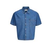 JACK & JONES Male Jeanshemd Cropped Fit Jeanshemd