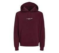 JACK & JONES Male Kapuzenpullover Gedruckt Kapuzenpullover | Relaxed Fit, Gedruckt, Langarm, Casual, Bei max. 40°C waschen