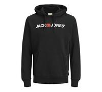 Jack & Jones Herren Sweatshirt Mann Jjecorp Altes Logo Sweat Hood Noos Schwarz Größe L