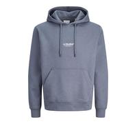 JACK & JONES Male Kapuzenpullover Plus Size Gedruckt Kapuzenpullover | Regular Fit, Gedruckt, Langarm, Casual, Bei max. 40°C waschen