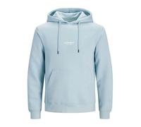 Kapuzensweatshirt "JJESOHO SWEAT HOOD NOOS PLS", Herren, Gr. 3XL, celestial blau, angeraute Sweatware, Obermaterial: 80% Baumwolle, 20% Polyester, JACK & JONES PLUSSIZE, regular fit, Rippbündchen, Swe
