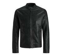 JACK & JONES Male Kunstlederjacke Kunstlederjacke
