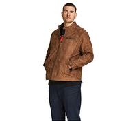 Jack & Jones Rocky Fake Suede Jacke M Cognac