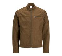 Jack & Jones Rocky Fake Suede Jacke M Cognac