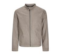 Jack & Jones Dylan Clean Lederjacke (Herstellerartikelnummer: 12261197-Falcon-M)
