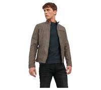 Jack & Jones Rocky Jacke S Falcon / Pattern Fake Suede