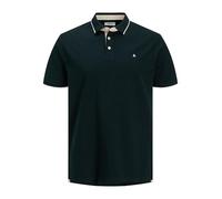 Jack & Jones Poloshirt Paulos Kurzarm Plus Size Einfarbig Scarab EU5XL/US3XL