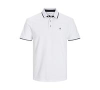 JACK & JONES Male Poloshirt Klassisches LWhite