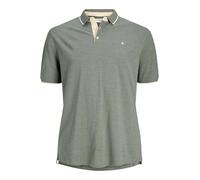 JACK & JONES Male Poloshirt Plus Size Einfarbig Poloshirt