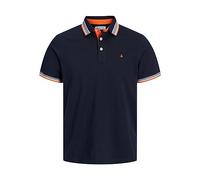 JACK & JONES Male Poloshirt Plus Size Einfarbig Poloshirt