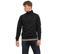 Jack & Jones Bradley Half Zip Sweater Schwarz S Mann (Herstellerartikelnummer: 12250747-Black-S)