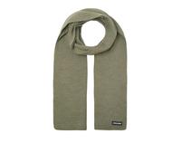 Strickschal JACK & JONES "JACDNA KNIT SCARF NOOS", Damen, grün (dusty olive), Strick, Kunstfaser, unifarben, modisch, Modetücher (16827241-0) dusty olive