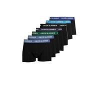 JACK & JONES Male Shorts 7er-Pack Shorts, Farbe:Schwarz, Größe:M