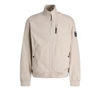 Jack & Jones Bomberjacke Parker – Regular Fit mit Stehkragen – Beige Größe XL