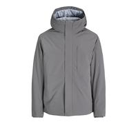 Outdoorjacke JACK & JONES "JJEKEEN JACKET AW25 SN", Herren, Gr. S, castlerock, Web, Obermaterial: 100% Polyester, unifarben, regular fit hüftbedeckend, hoch geschlossener Ausschnitt, Bündchen, Jacken 