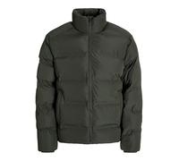 Steppjacke JACK & JONES "JJESOHO PUFFER COLLAR SN", Herren, Gr. S, rosin, Web, Obermaterial: 100% Polyester, unifarben, regular fit, Rippbündchen, Jacken (29629063-S) rosin