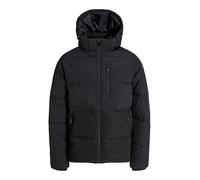 Jack & Jones Steppjacke mit Reißverschlusstaschen Modell 'OWEN' in BLACK, Größe XXL