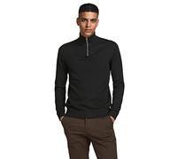 Jack & Jones Pullover "Emil" in Schwarz - Größe S | Herren Plussize