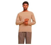 JACK & JONES Male Strickpullover Einfarbig Strickpullover