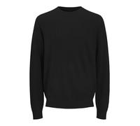 JACK & JONES Male Strickpullover RDD Einfarbig Strickpullover